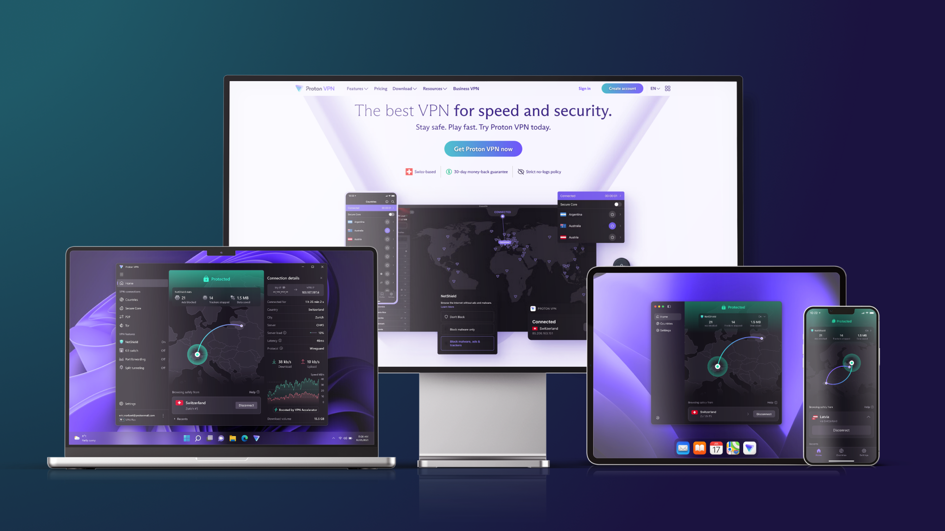 ProtonVPN Secure Browsing